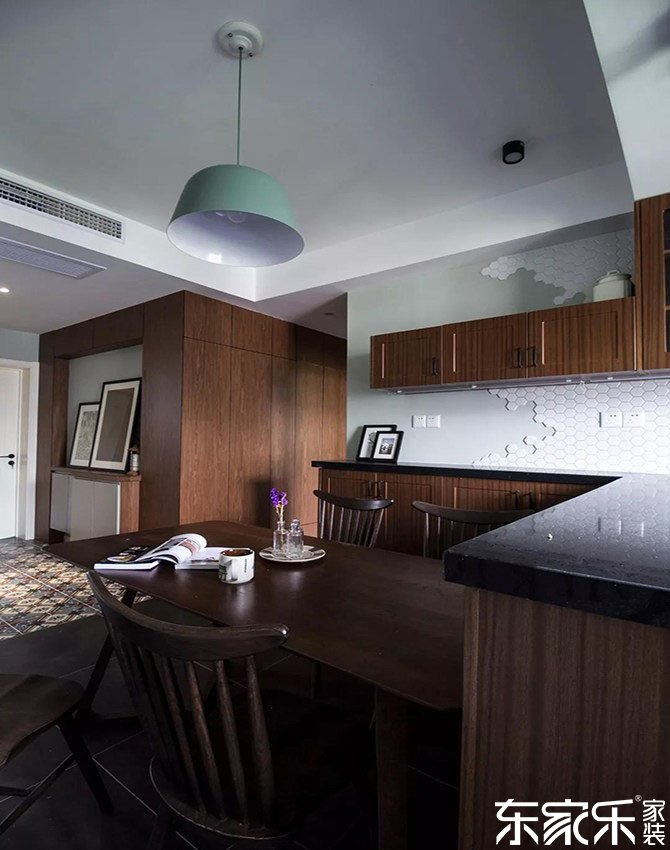 現(xiàn)代與北歐混搭裝修效果圖，簡單搭配又不失個性